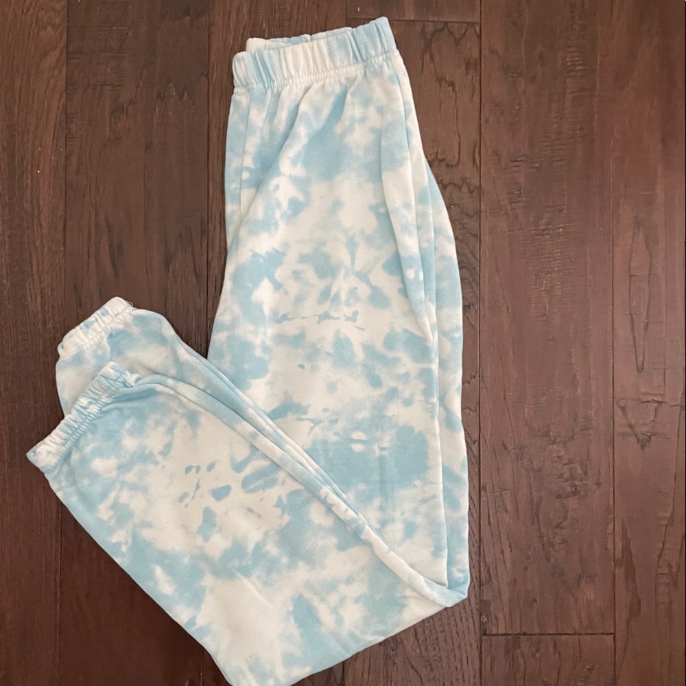 Blue Tie Dye Comfortable Sweatpants
